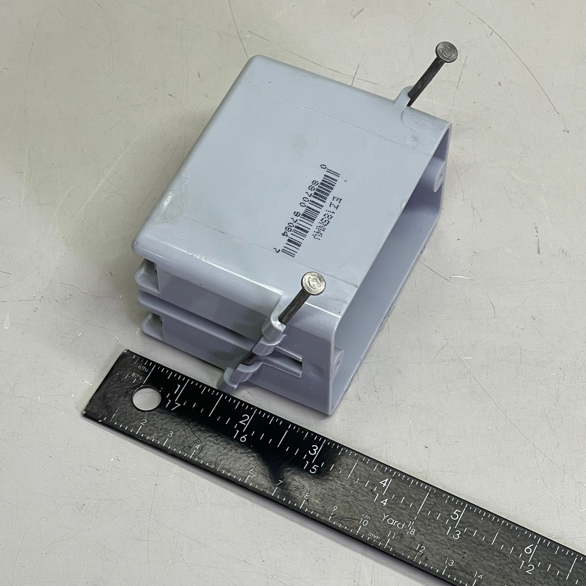 CANTEX (100 PACK) Switch/Outlet Box 18cu.in Grey EZ18SNW