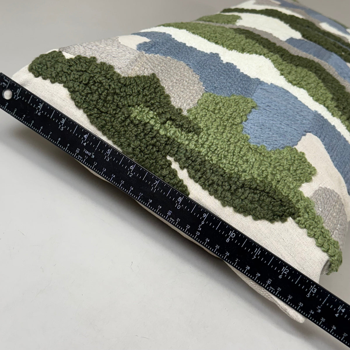 VILLA 14"x26" RN Caney Decorative Throw Pillow Green/Blue Multi