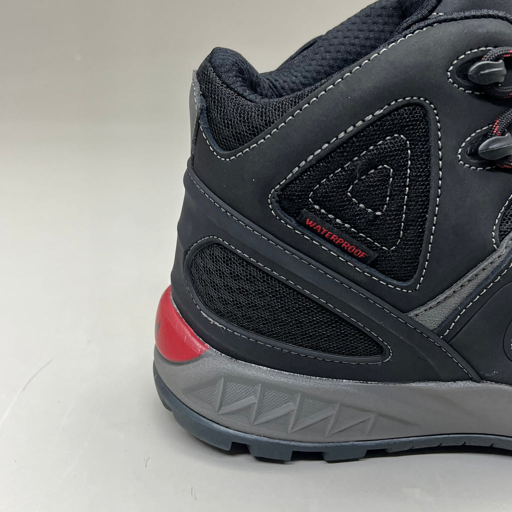 PROPET Veymont Grip Hiking Boot Waterproof Men's Sz 10 X(3E) Black/Red MOA022S
