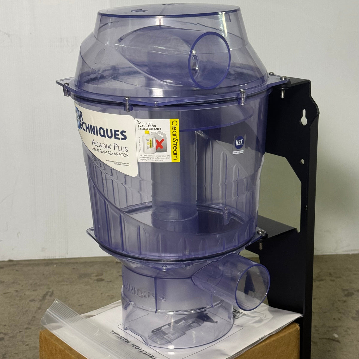 AIR TECHNIQUES Acadia Plus Amalgam Separator Sz 27" H x 9" W x 10" L APLUS
