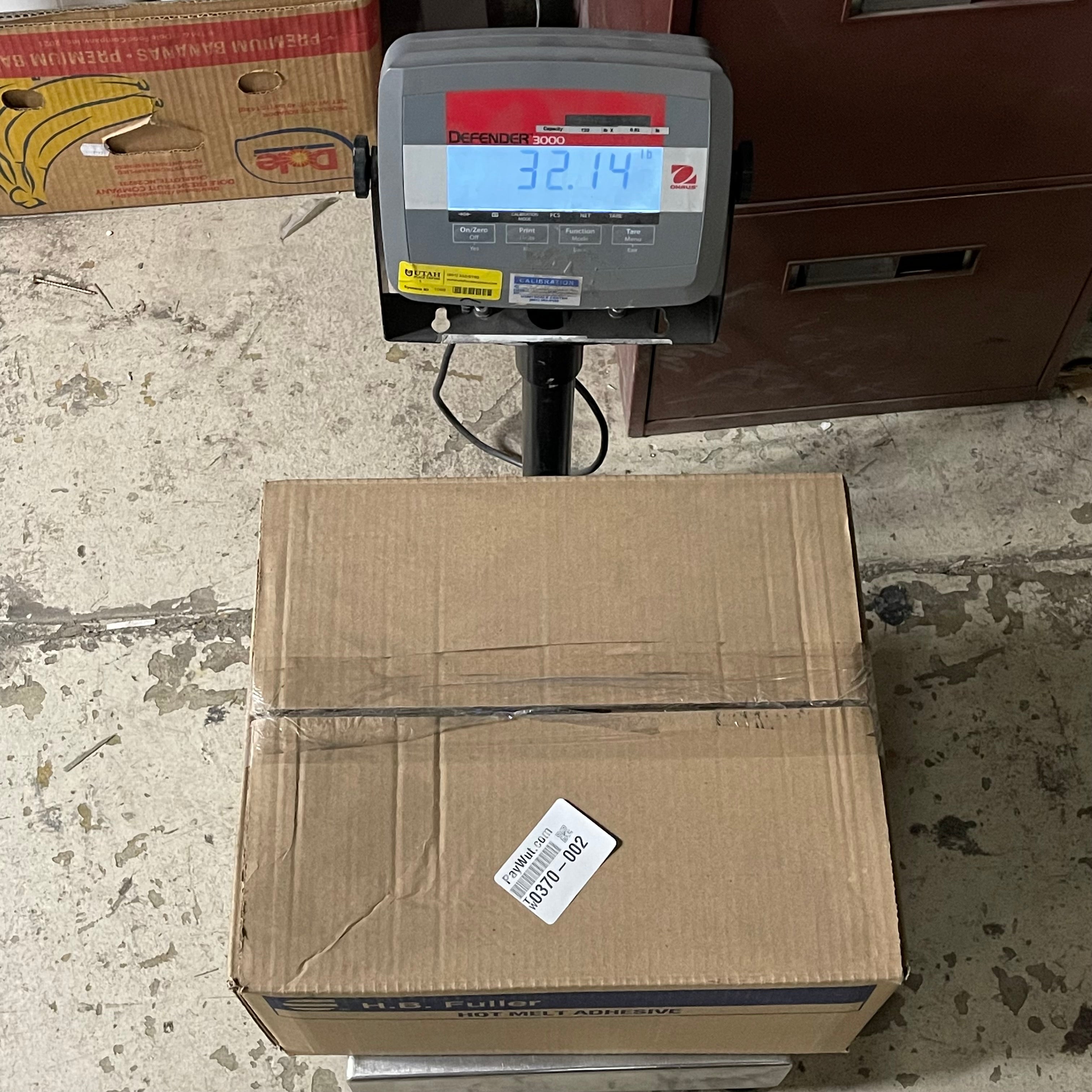 H.B. FULLER Zeropack Hot Melt Adhesive 31 lbs Translucent FOSTER 83-13HM ZP