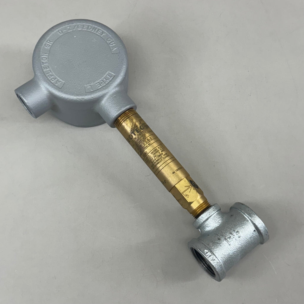 SPEAKMAN Single Switch Flow Pole 4.75"x4.75"x12" Grey/Gold SE-7000S