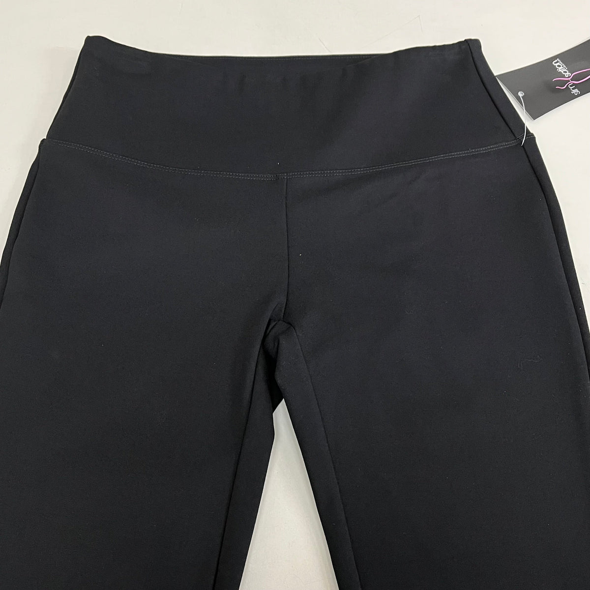 MULTIPLES Legging Petite Women's Sz S Black M9031P