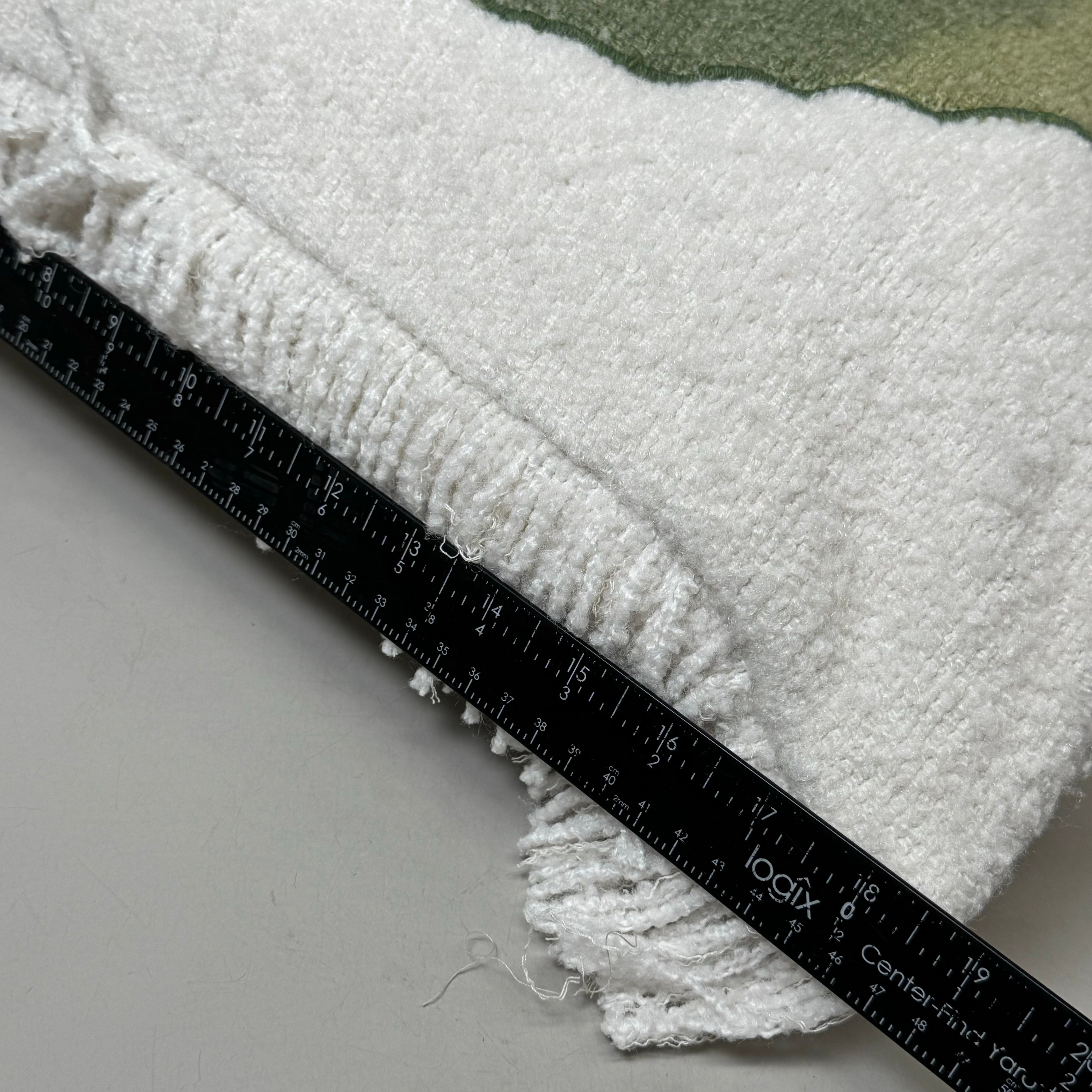 VILLA RN 20"x20" Gantt Pillow in Green/Ivory