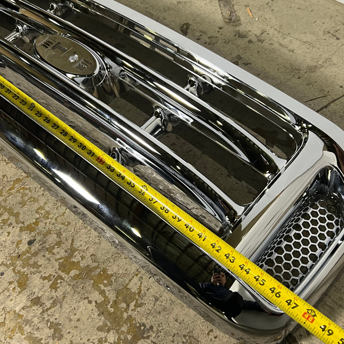 PRO FORTUNE Grille Assembly Sz 48" W x 14.5" H, Chrome F01200417