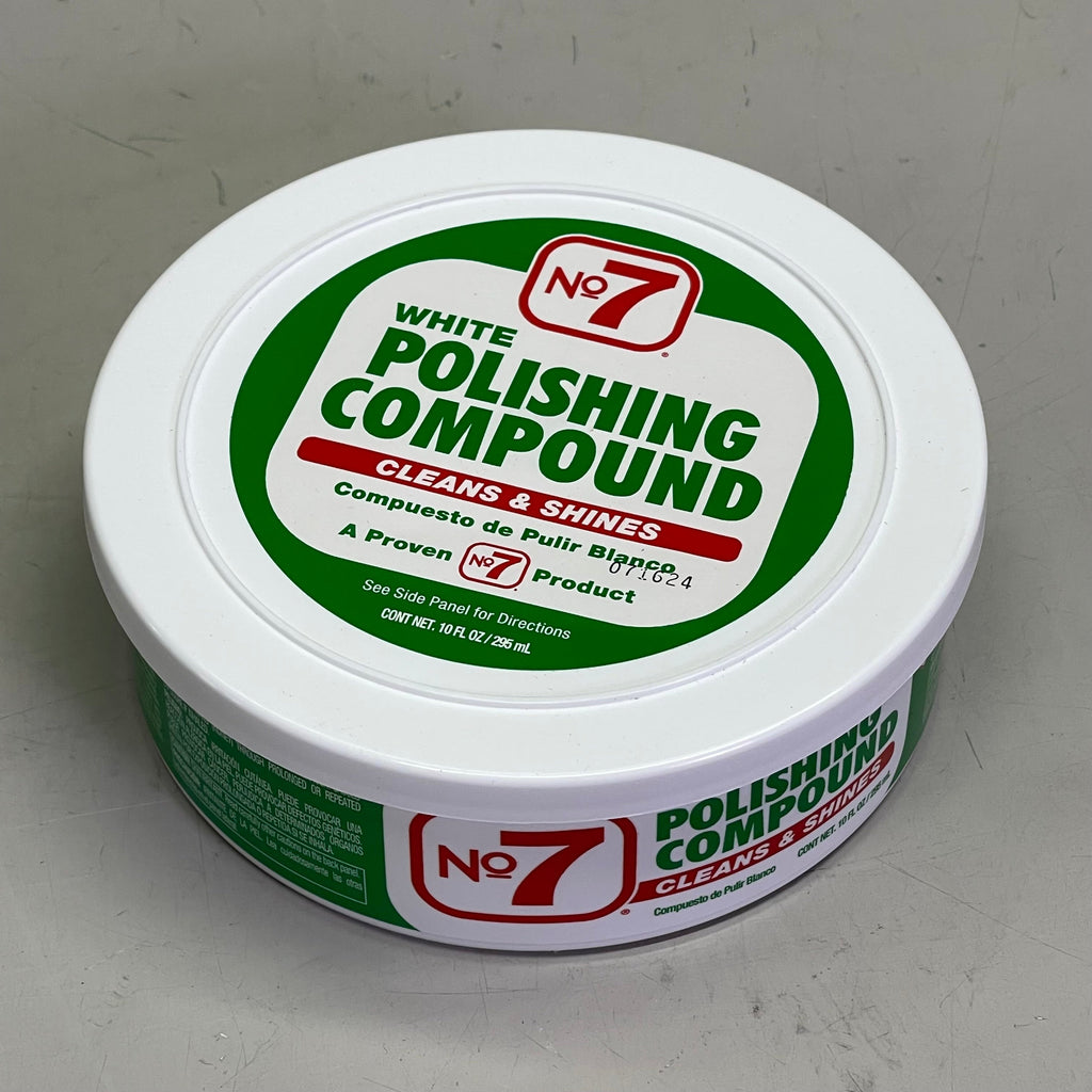 NO7 (12 PACK) Polishing Compound Cleans & Shines 10 fl oz White 07610