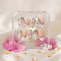 Reusable press-on nails set