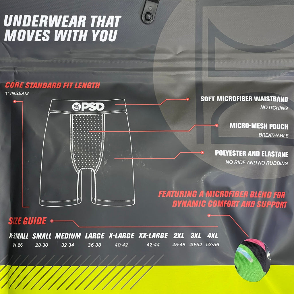 PSD Looney Tunes Marvin The Martian Boxer Briefs Large HOLO MARTIN