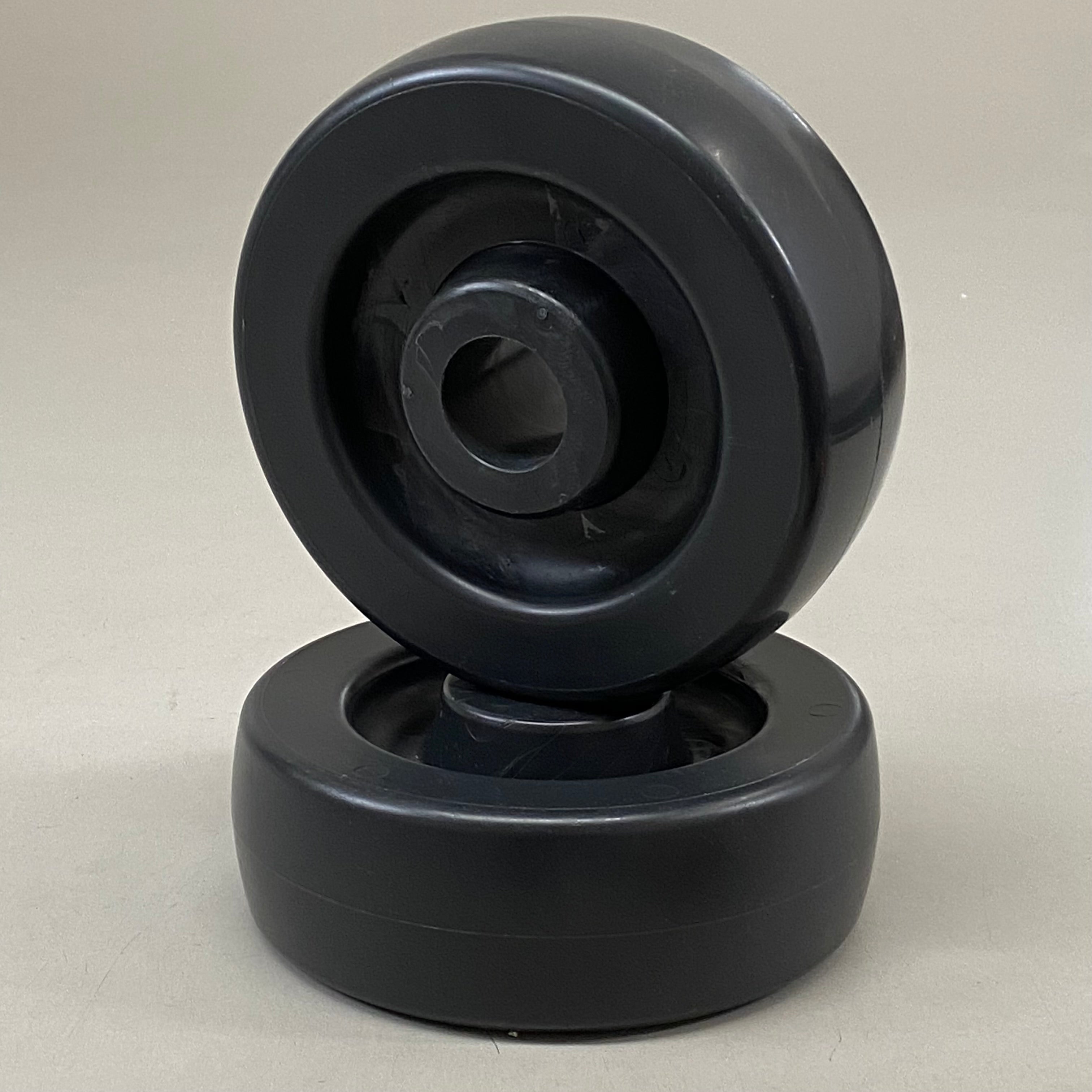 (2Pack) Caster Wheel Replacement Parts 6"x2" PO60JB84 Black