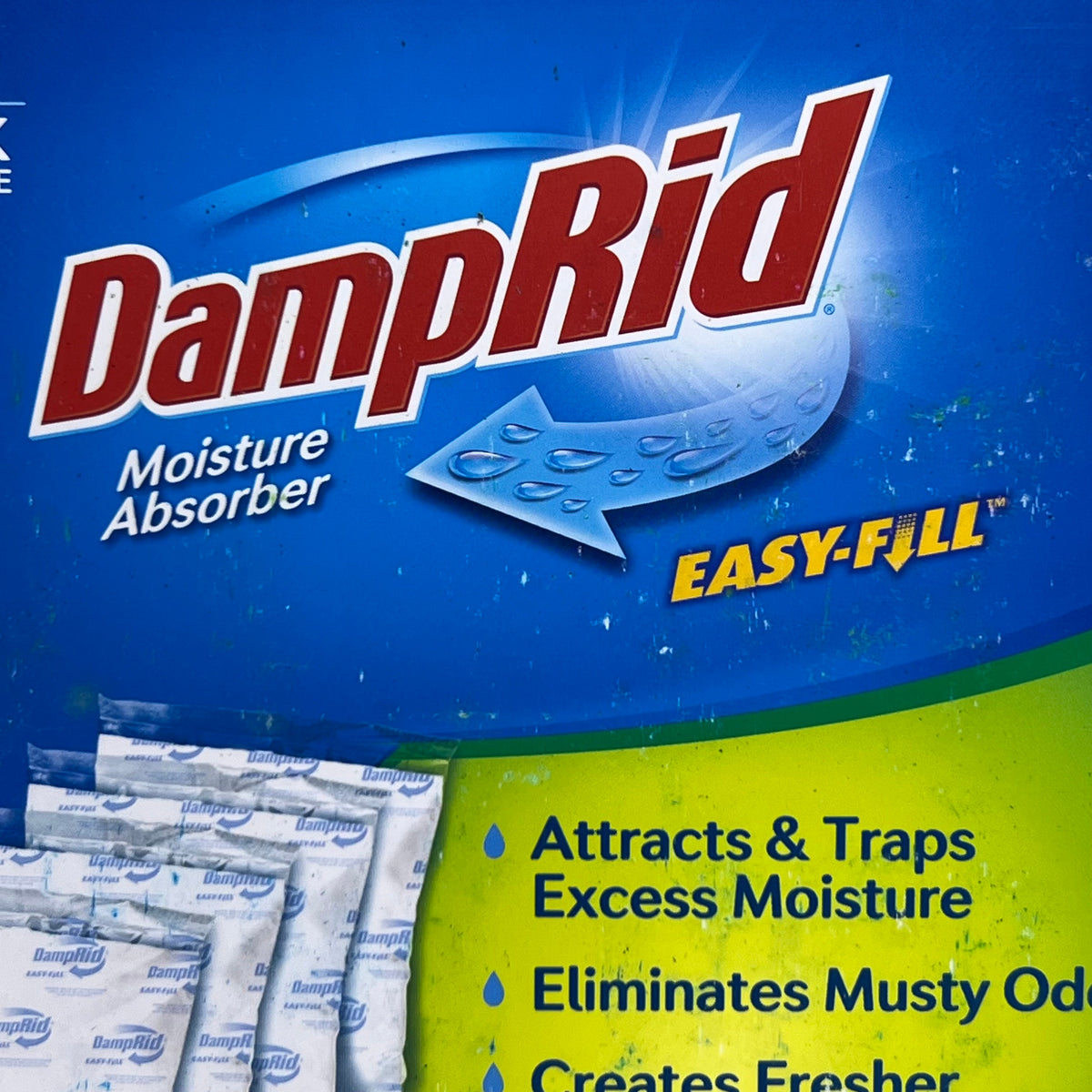 DAMPRID (2 PACK) 10.5 oz Fragrance Free Moisture Absorber Refill (4-Count)