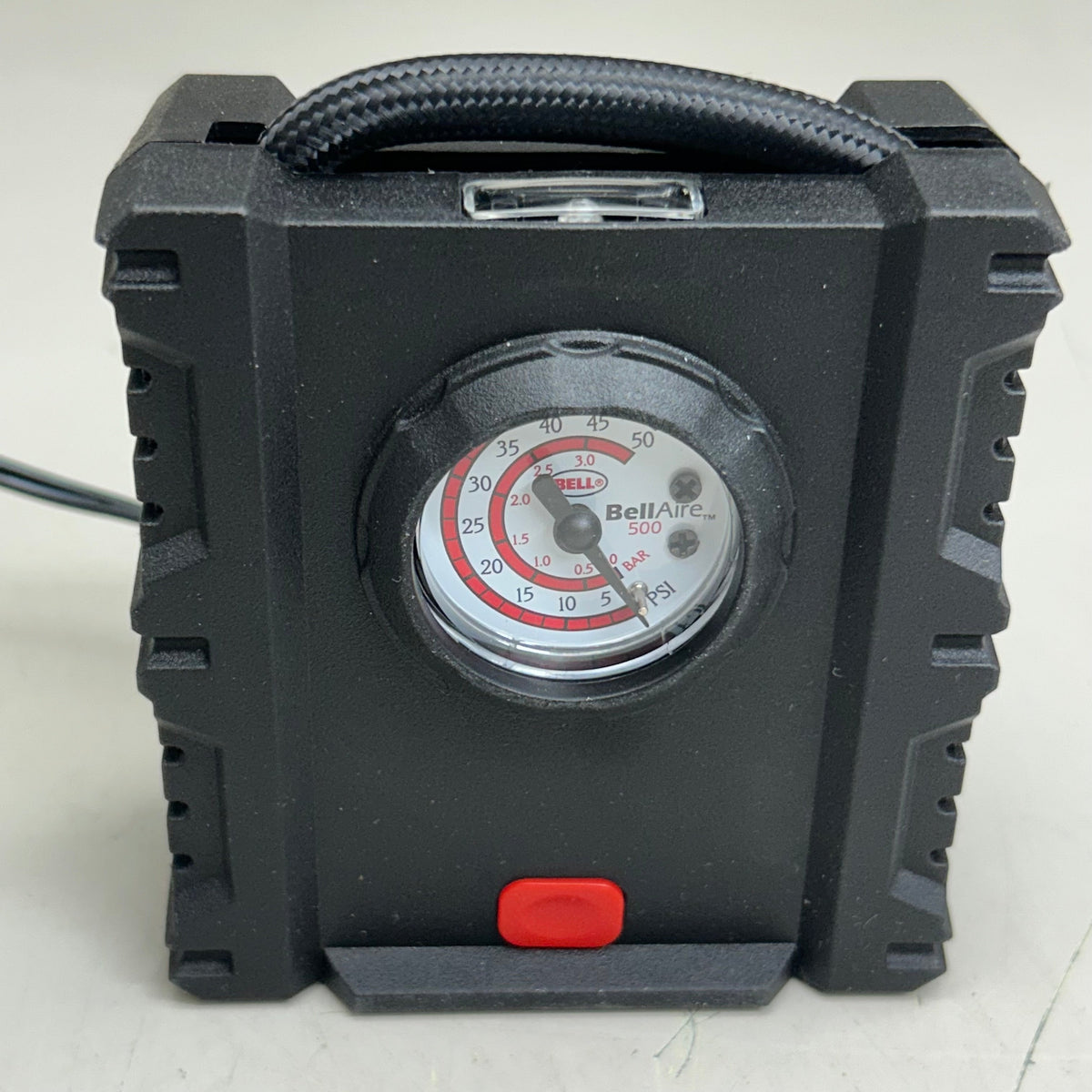 BELL AUTOMOTIVE Portable Dial Pressure Gauge Tire Inflator Black BELLAIR500