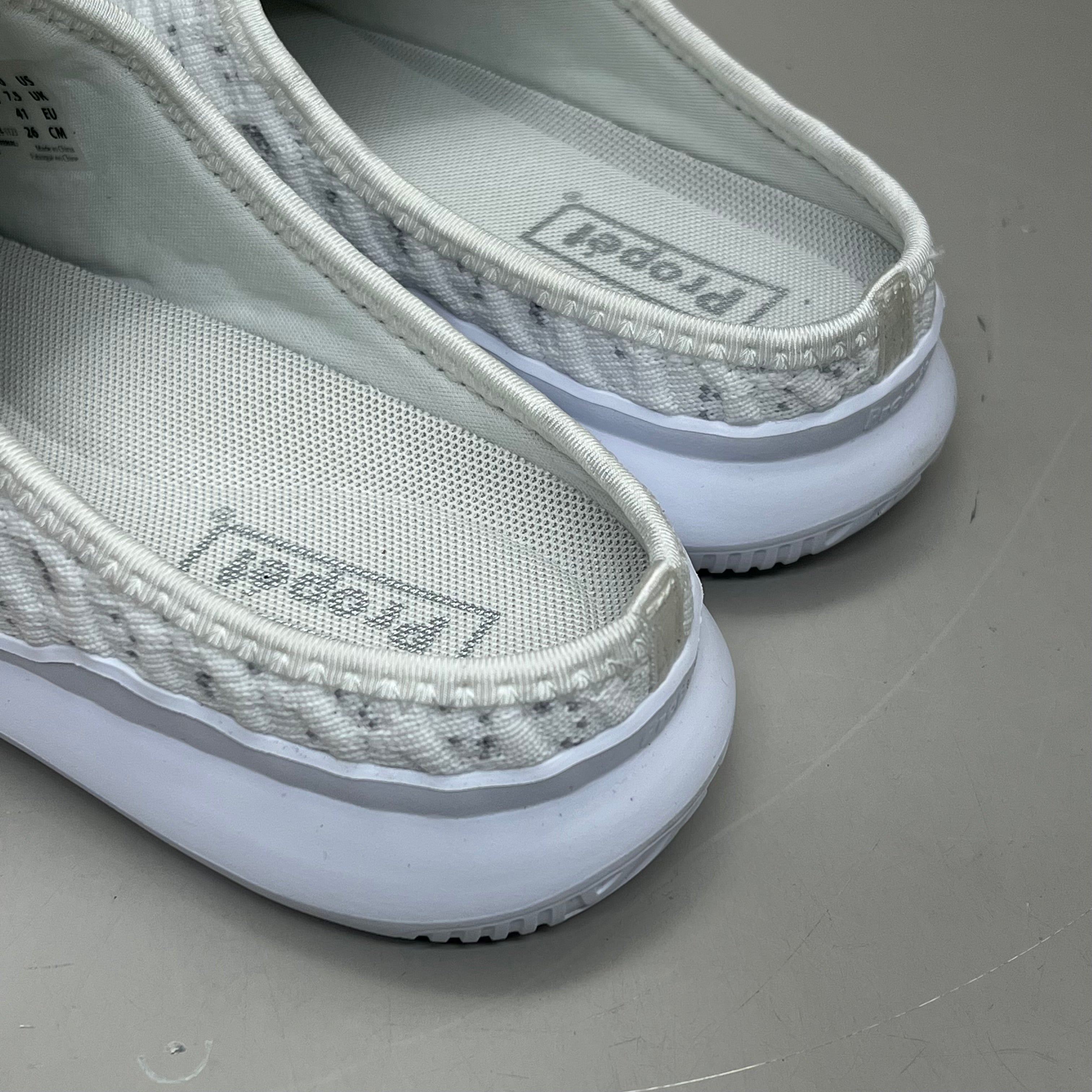 PROPET Travel Bound Slide Remove Footbed Women's Sz 10 M(B) White Daisy WAT031M