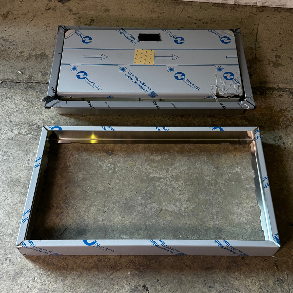 BRADLEY Diaper Changing Station 38"L x 22"H Gray 962-110000