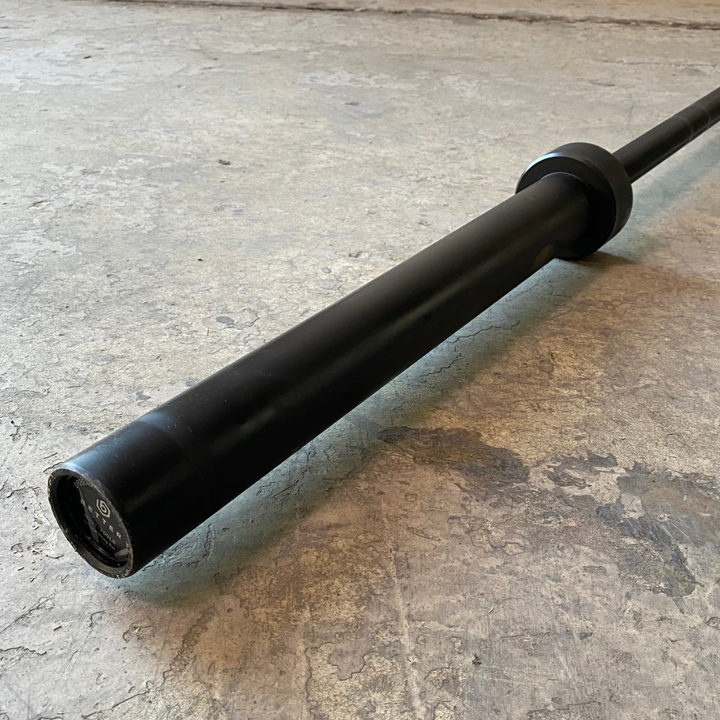 BETTER Weightlifting Bar Max 700 Lbs 87"L Black 0B86