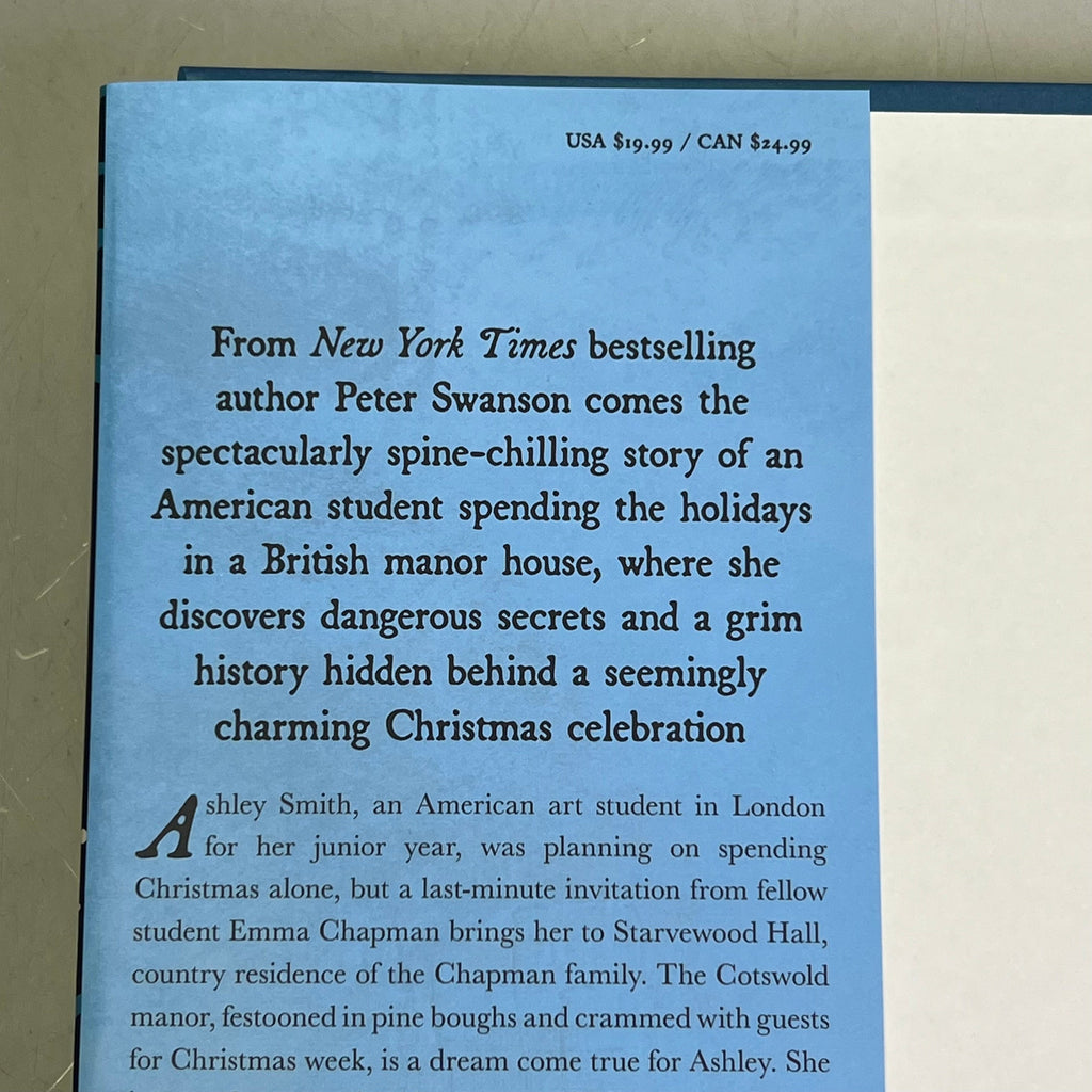 THE CHRISTMAS QUEST A Novella Psychological Thriller Hardback by Peter Swanson