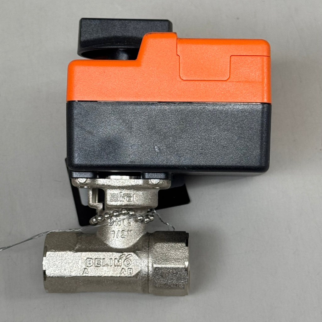 BELIMO Reheat Control Valve 2-Way 1/2"24VAC Cv0.8 2-10VDC 4-20mA B209B-TR24-SR-T