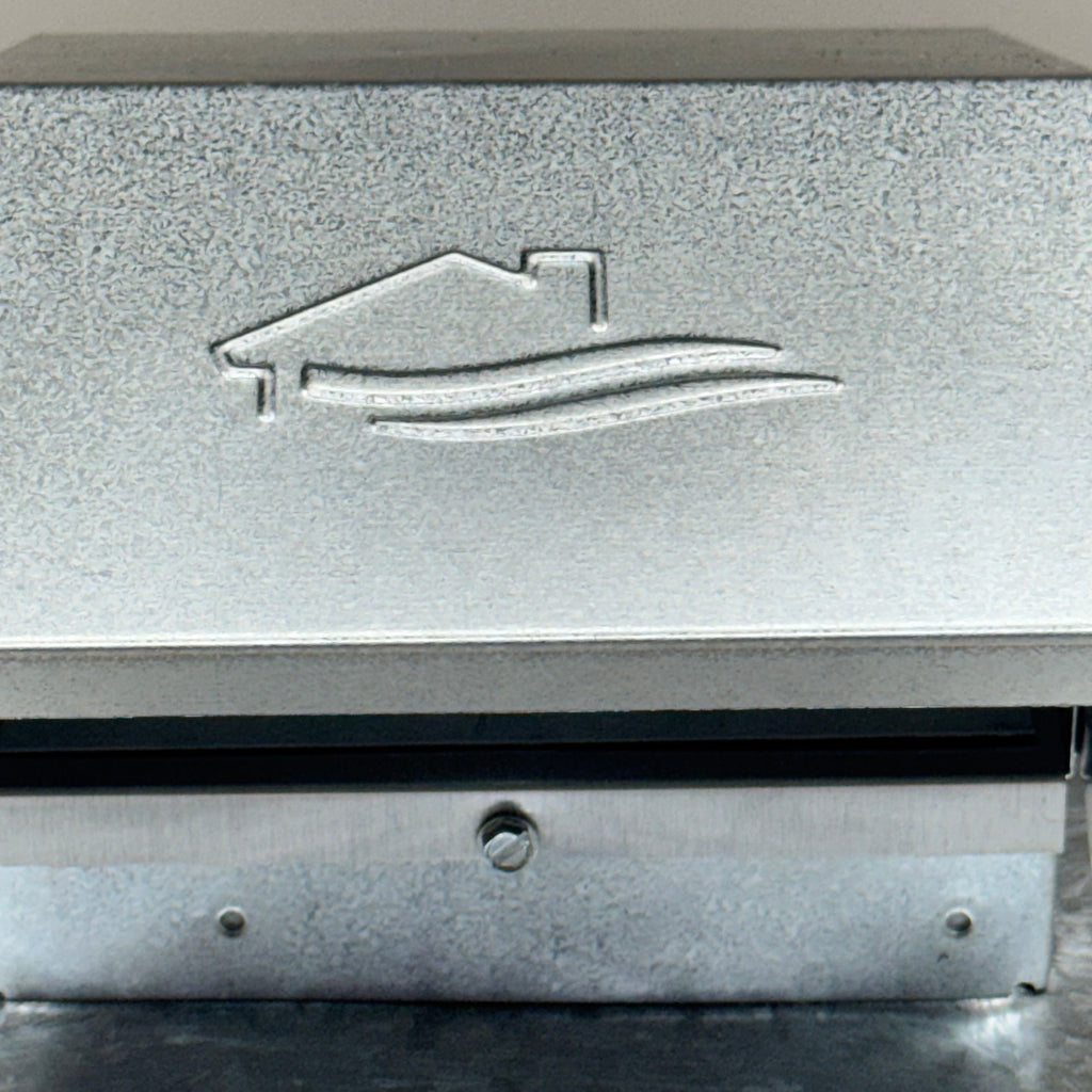 BUILDERS BEST GRV624 4” Galv. Roof Cap Flush Flapper Screen 011755 Galvanized