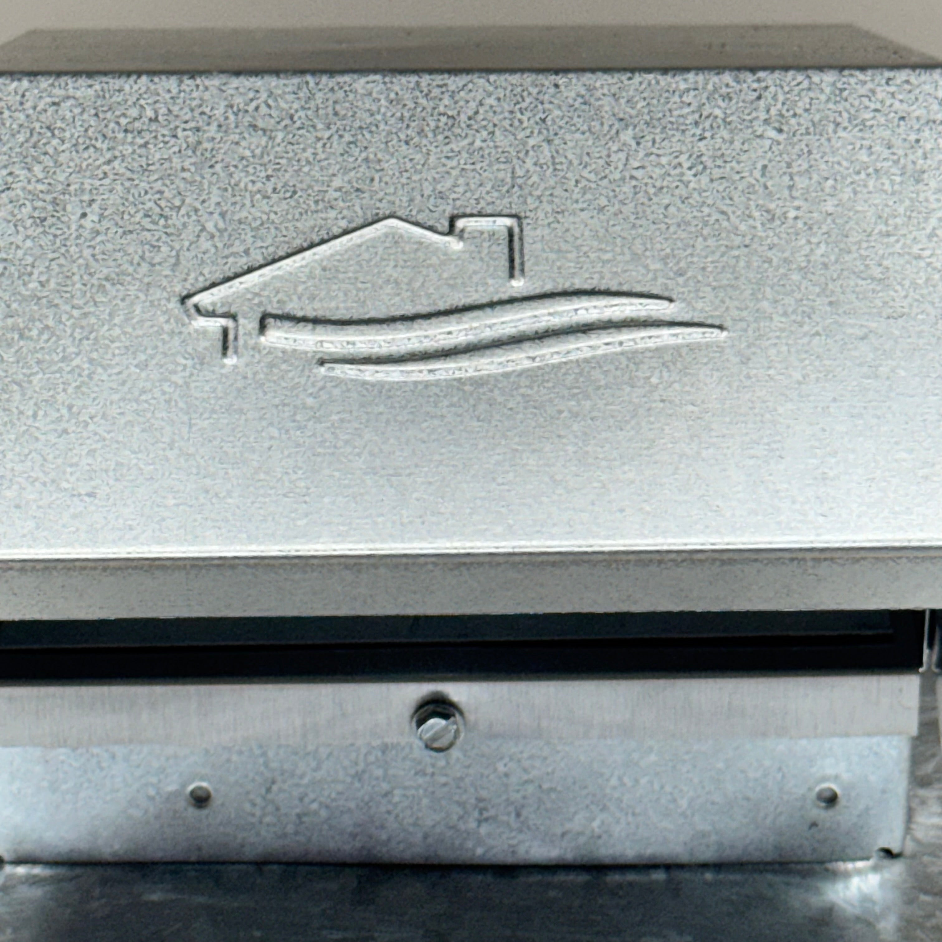 BUILDERS BEST GRV624 4” Galv. Roof Cap Flush Flapper Screen 011755 Galvanized