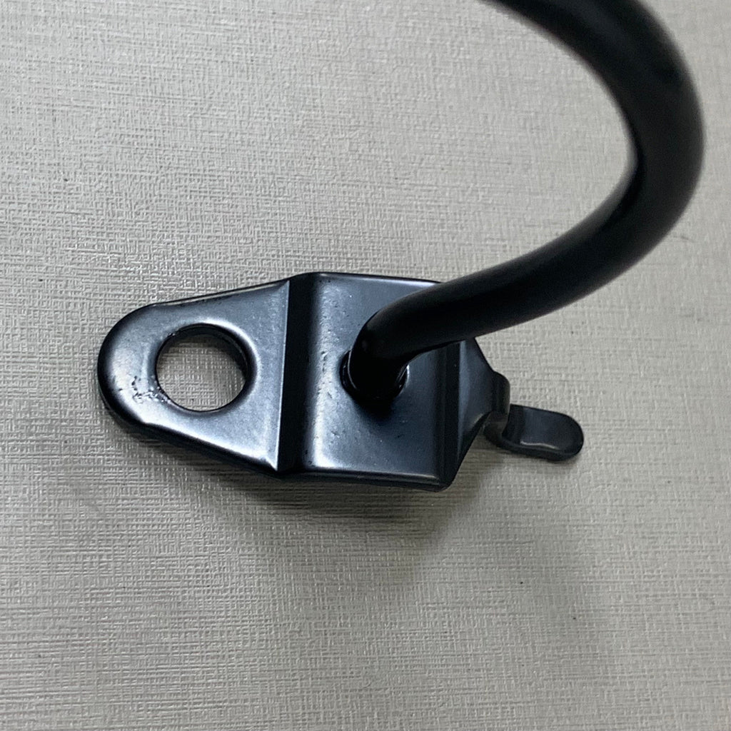 (10 Pack) Curved Pegboard Hooks 2" Black 5TPH7