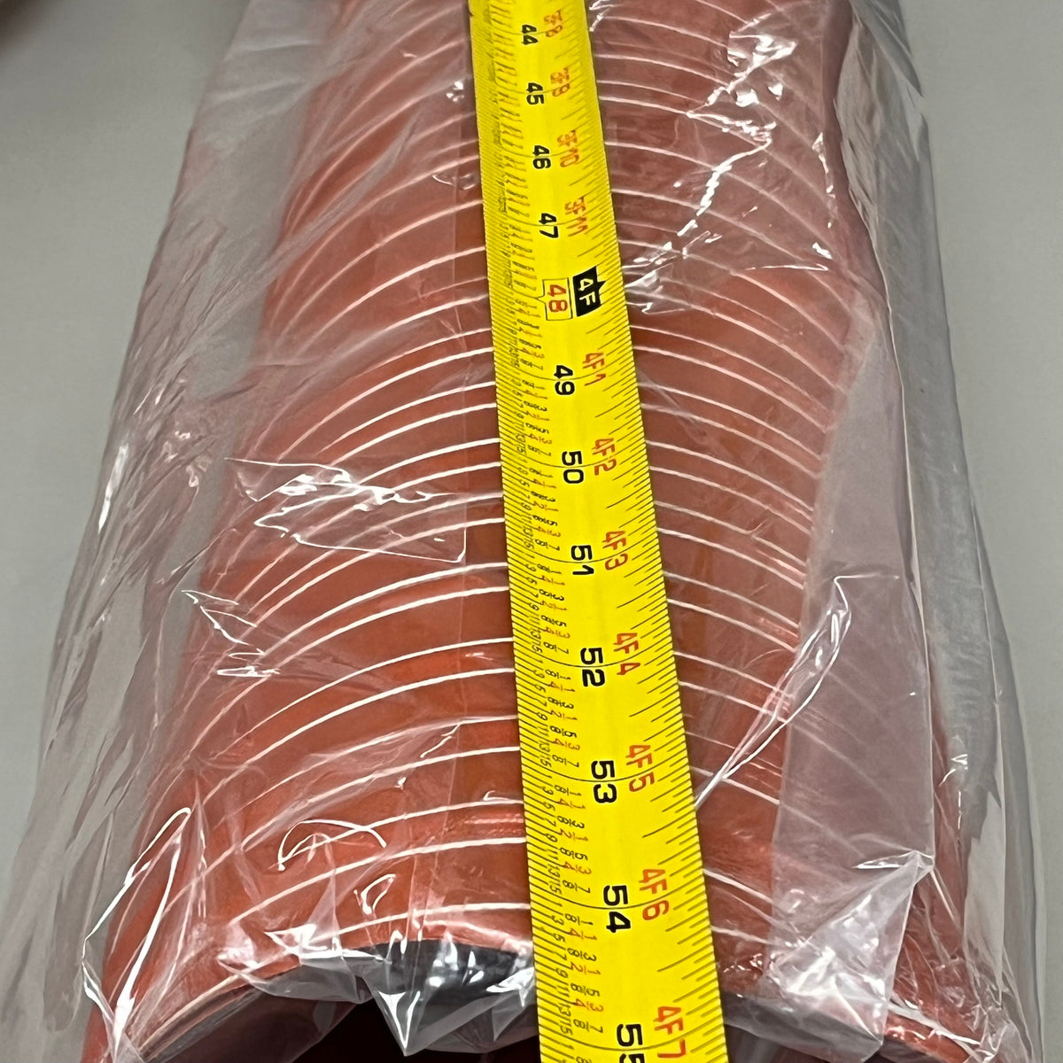 FLEXAUST GS Iron Oxide Red Silicone 5" 12ft Exhaust Hose 2650500012