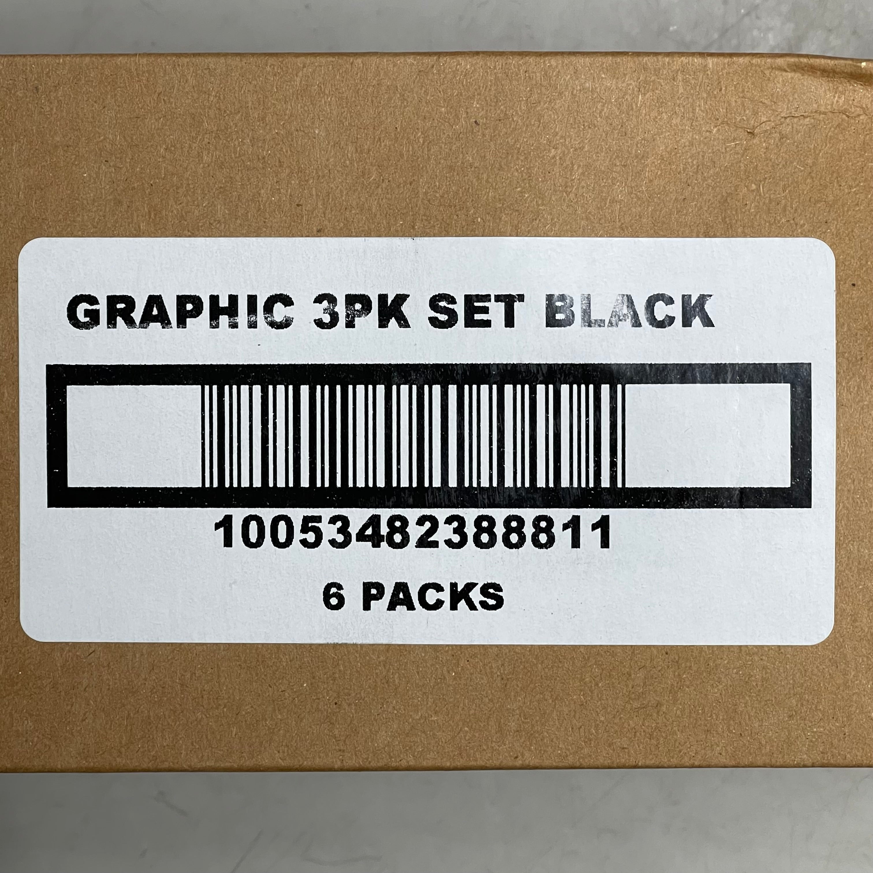 SAKURA (6-PACK) Pigma Graphic Pens, Archival Ink 1mm, 2mm, 3mm Black 38881