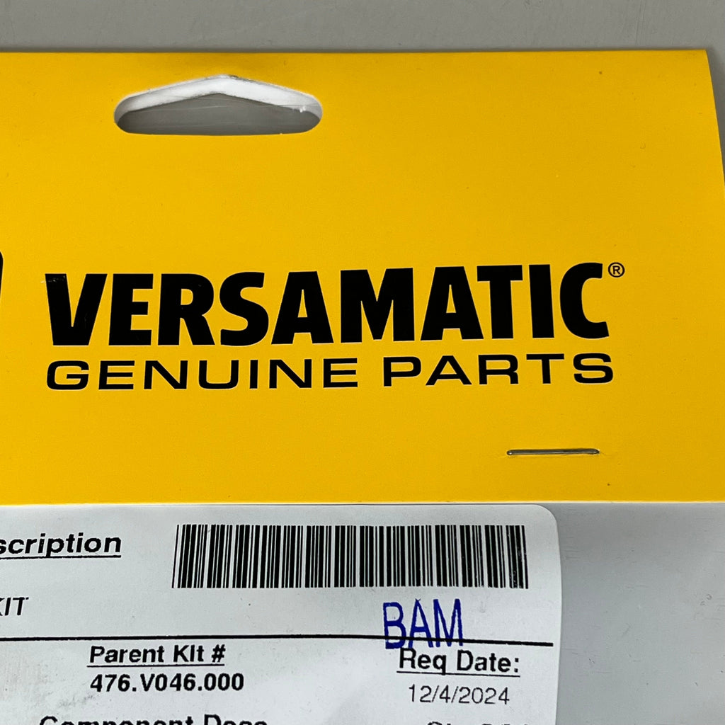 VERSAMATIC Parts Air End 10 Piece Kit 476.V046.000 Genuine