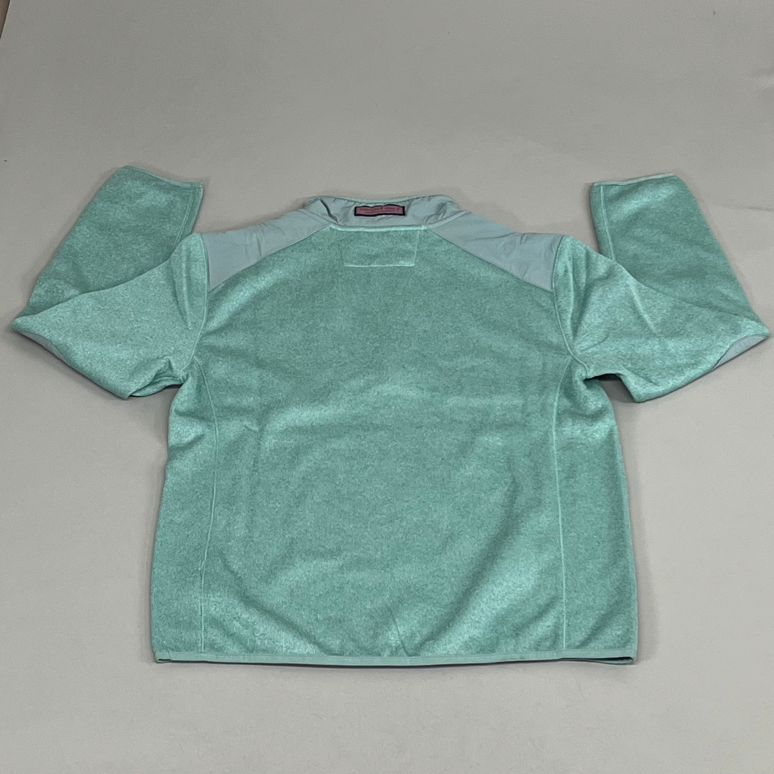 VINEYARD VINES Martha's Vineyard Men's Teal Green Half Zip Pullover Sz-S