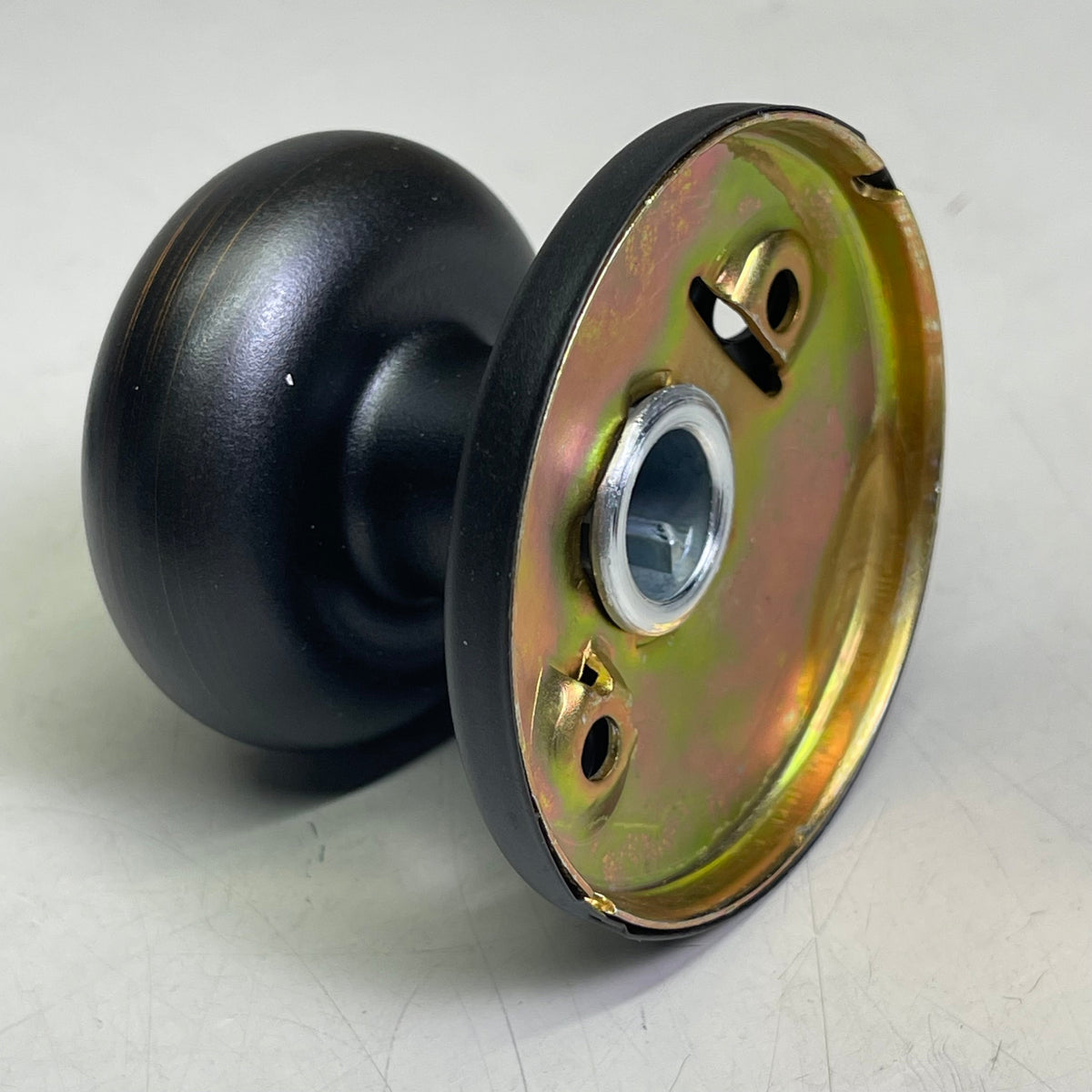 KWIKSET Hancock Interior Passage Door Knob Set Venetian Bronze 99689-007
