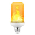 LED flame effect light bulb