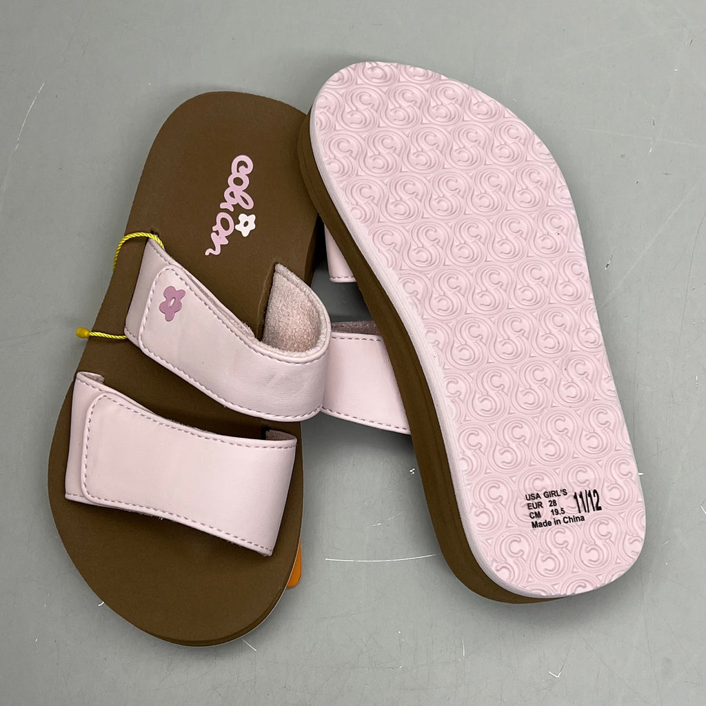 COBIAN Lil' Dana Strap Flower Sandals Kid's Sz 13/1 Pink LDA24-650-13/1