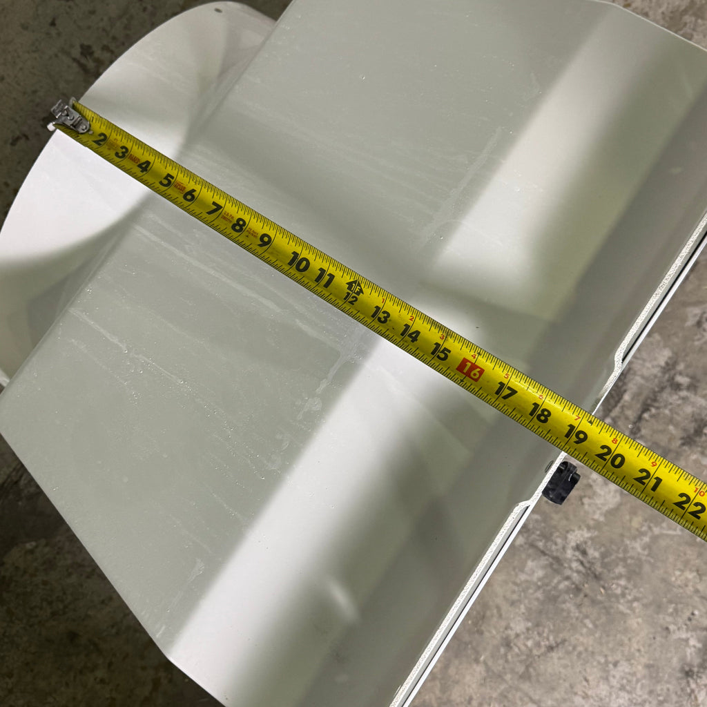 VORTEX Bathroom Vent Fan Fan Sz 25" x 25" x 19"L White (New Other)