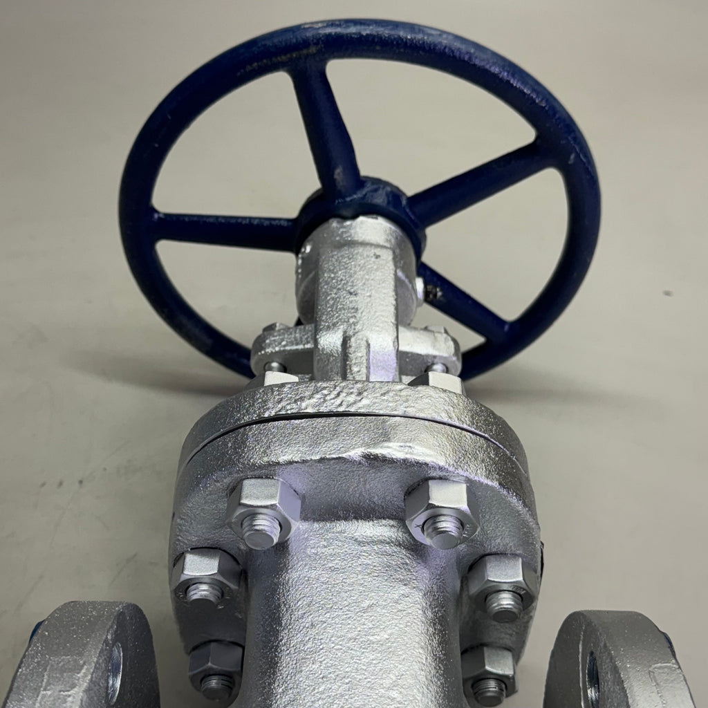 GRAINGER 2-1/2 Gate Valves #150, Grey 4371004410 (Distressed Box)