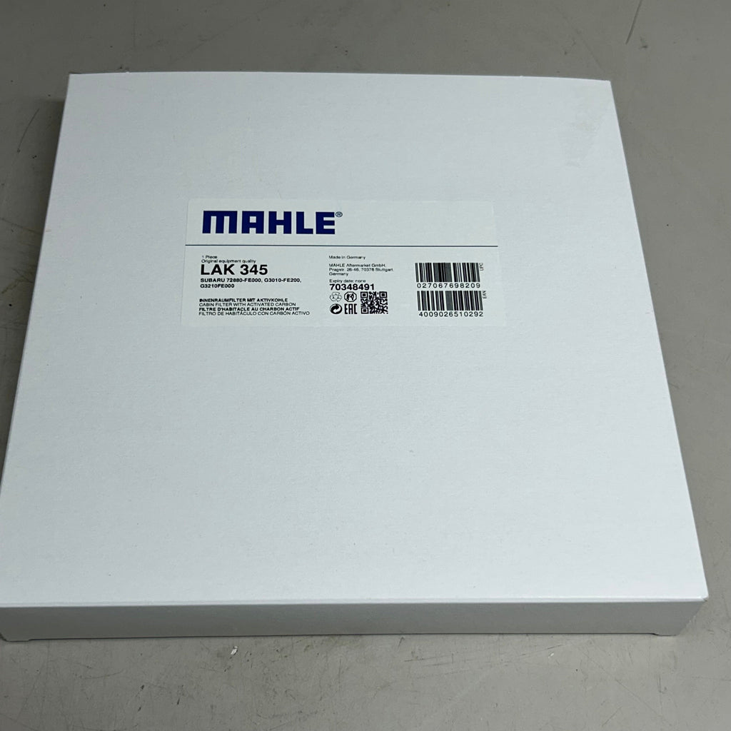 MAHLE Cabin Air Filter Replacement Part For Subaru & Saab LAK345
