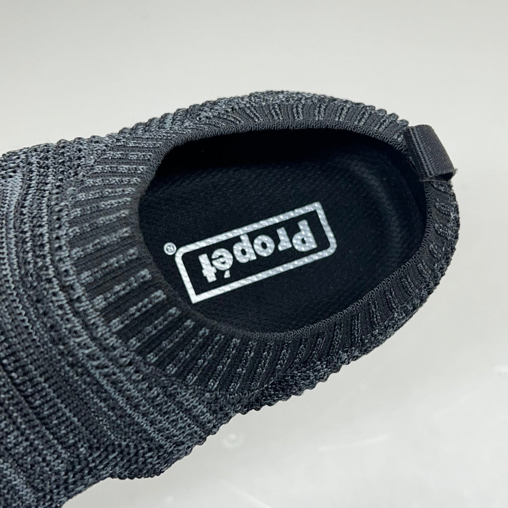PROPET TravelActiv Avid Knit Shoe Women's Sz 7.5 Width M(B) Black WAT064M