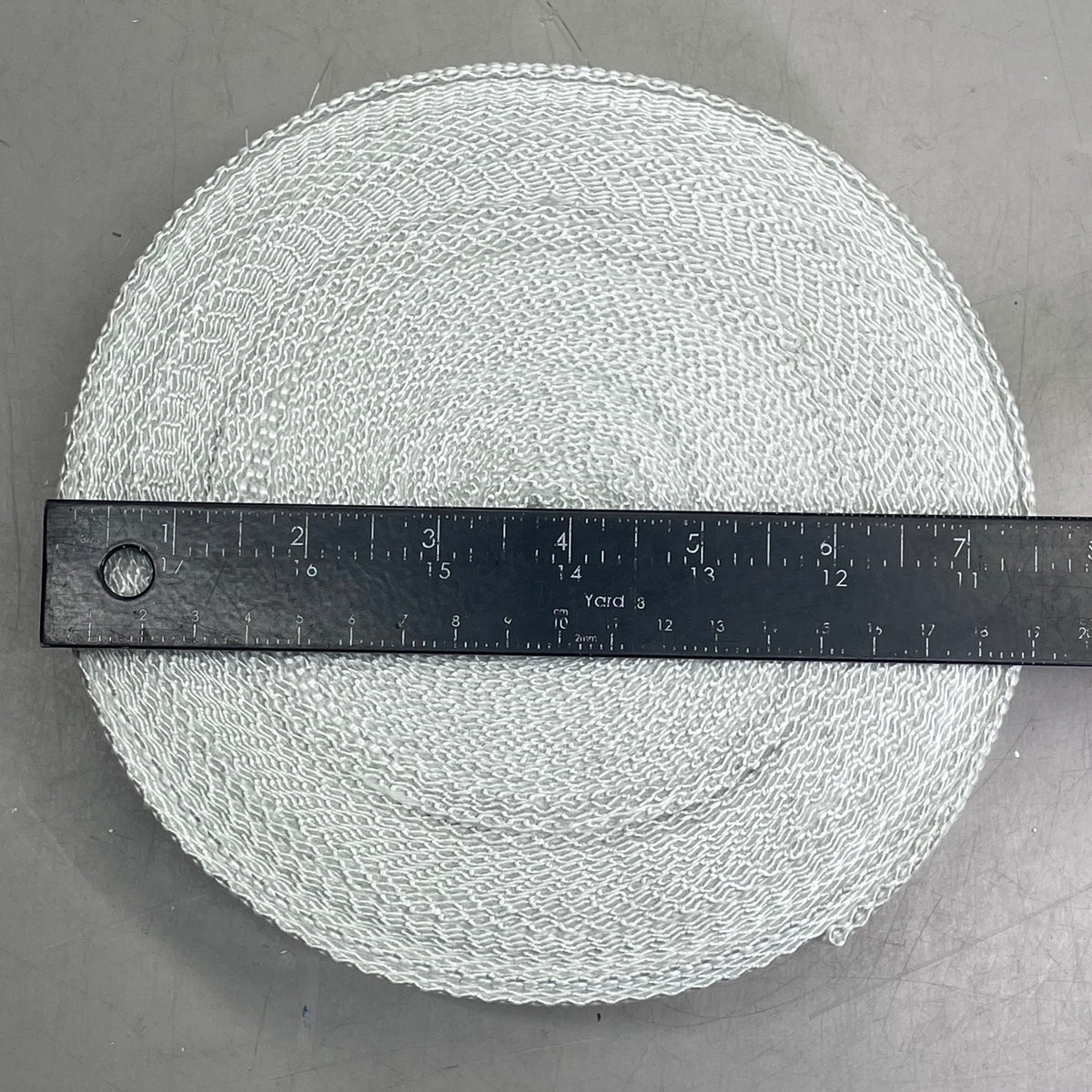 Industrial Grade Plain Fiberglass Tape White 1/16" x 2" x 100 ft