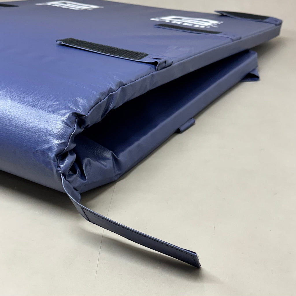 GARED PERFORMANCE SPORTS (2 PACK) Extra Firm Safety Wall Pad 6'x2.5'x2" Blue