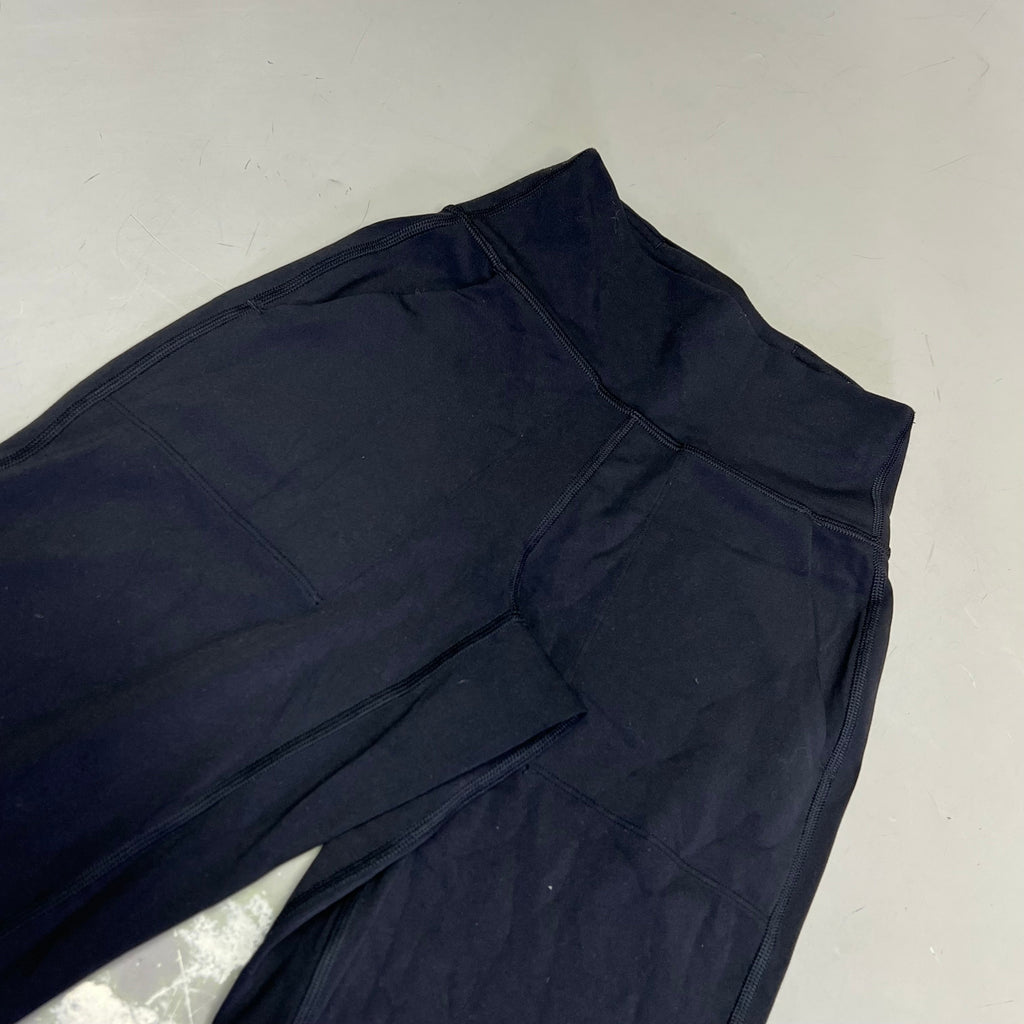 LULULEMON Butter Soft High Rise Cuffed Leggings Women's Sz 0 Black (Pre-Owned)