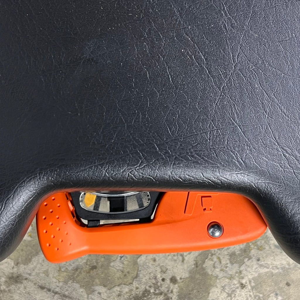 BOBCAT Vinyl Operator Seat for Loaders Sz 24" H x 19" W x 18" L Black 7325830