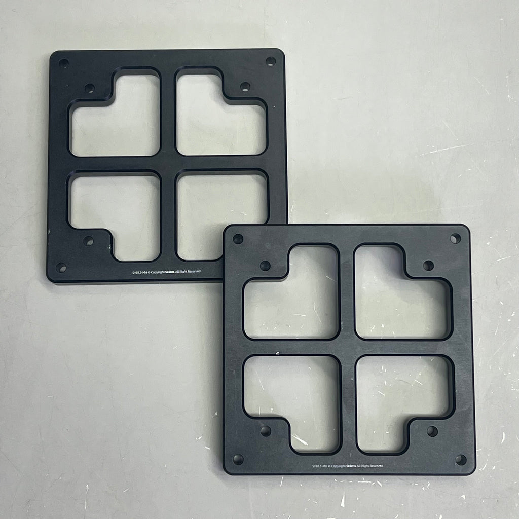 SELENS (2 PACK) Monitor Handle (PLATE PART ONLY) For VESA Monitor SVB12-MH