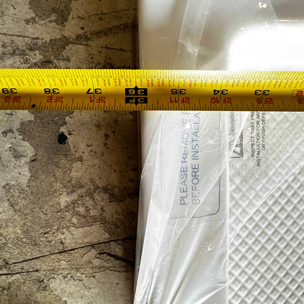 Shower Base 42" x 36" White