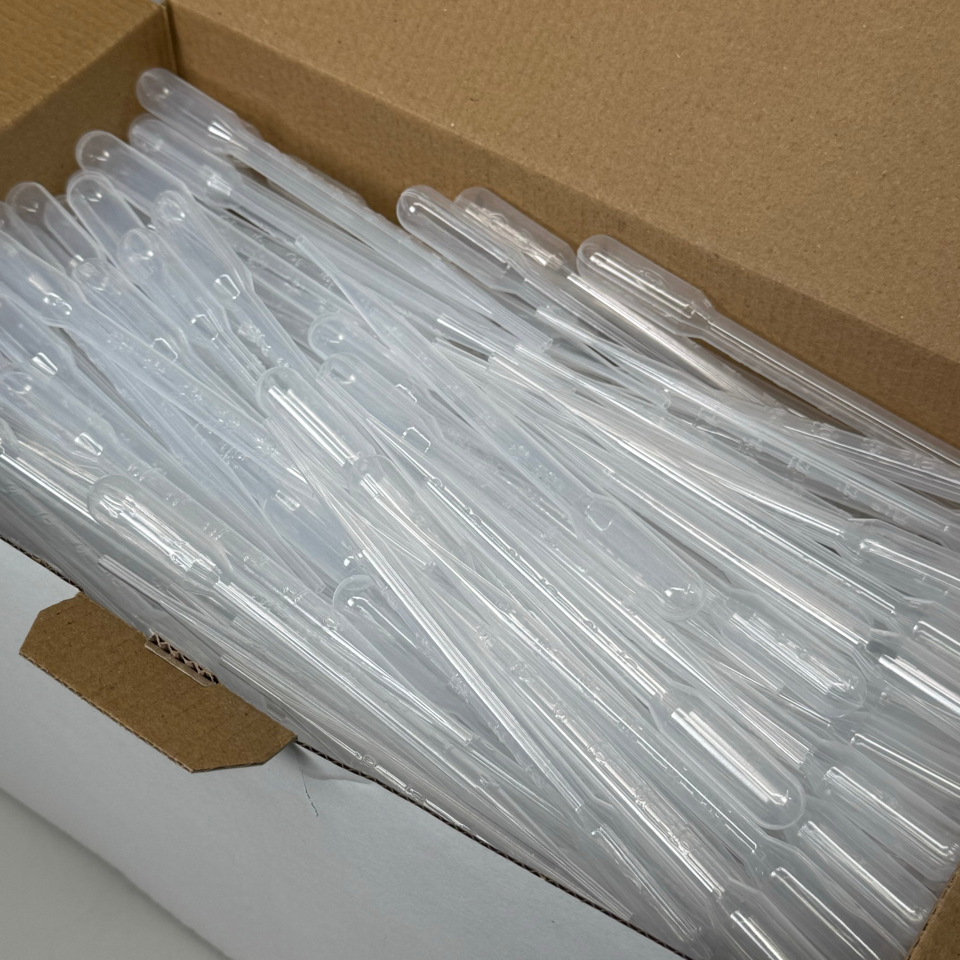 GLOBE SCIENTIFIC (500 PACK) Transfer Pipet Polyethylene Clear Large Bulb 7.0mL 135030