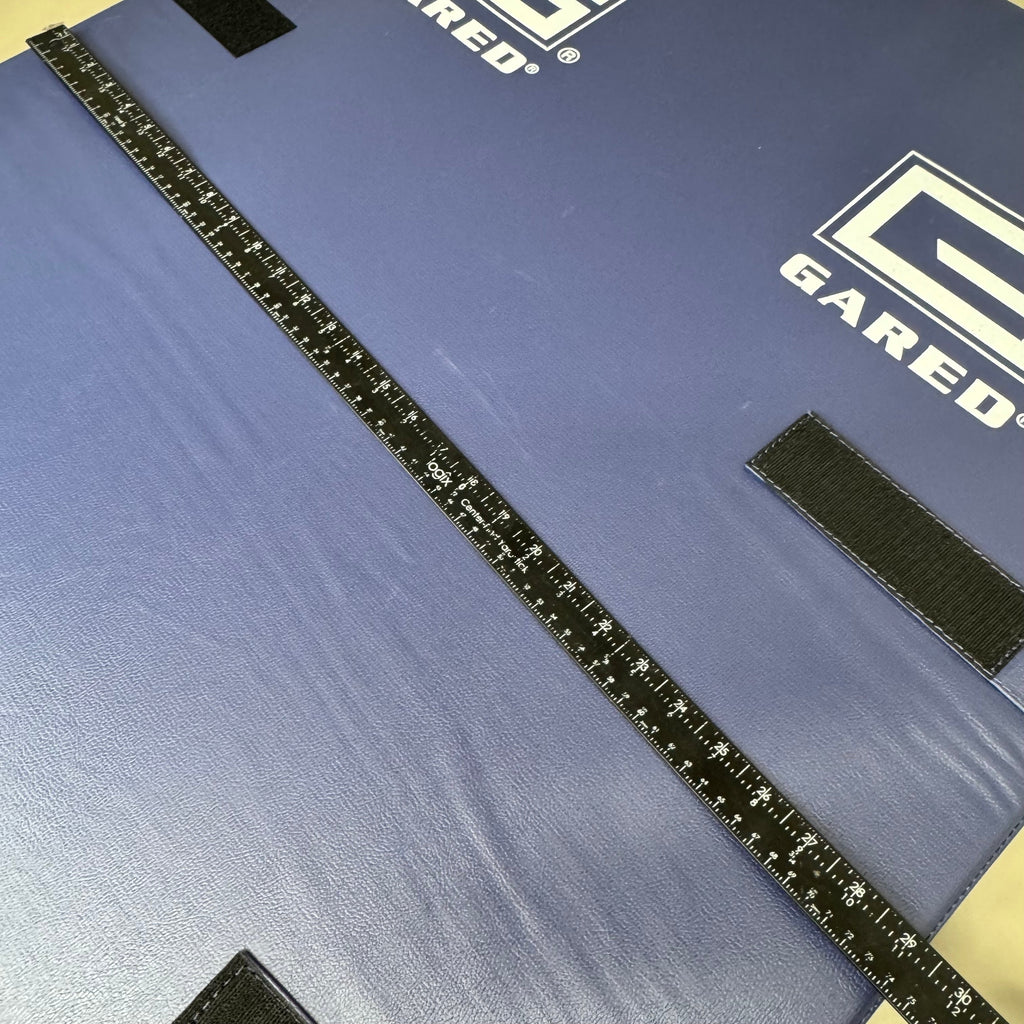GARED PERFORMANCE SPORTS (2 PACK) Extra Firm Safety Wall Pad 6'x2.5'x2" Blue