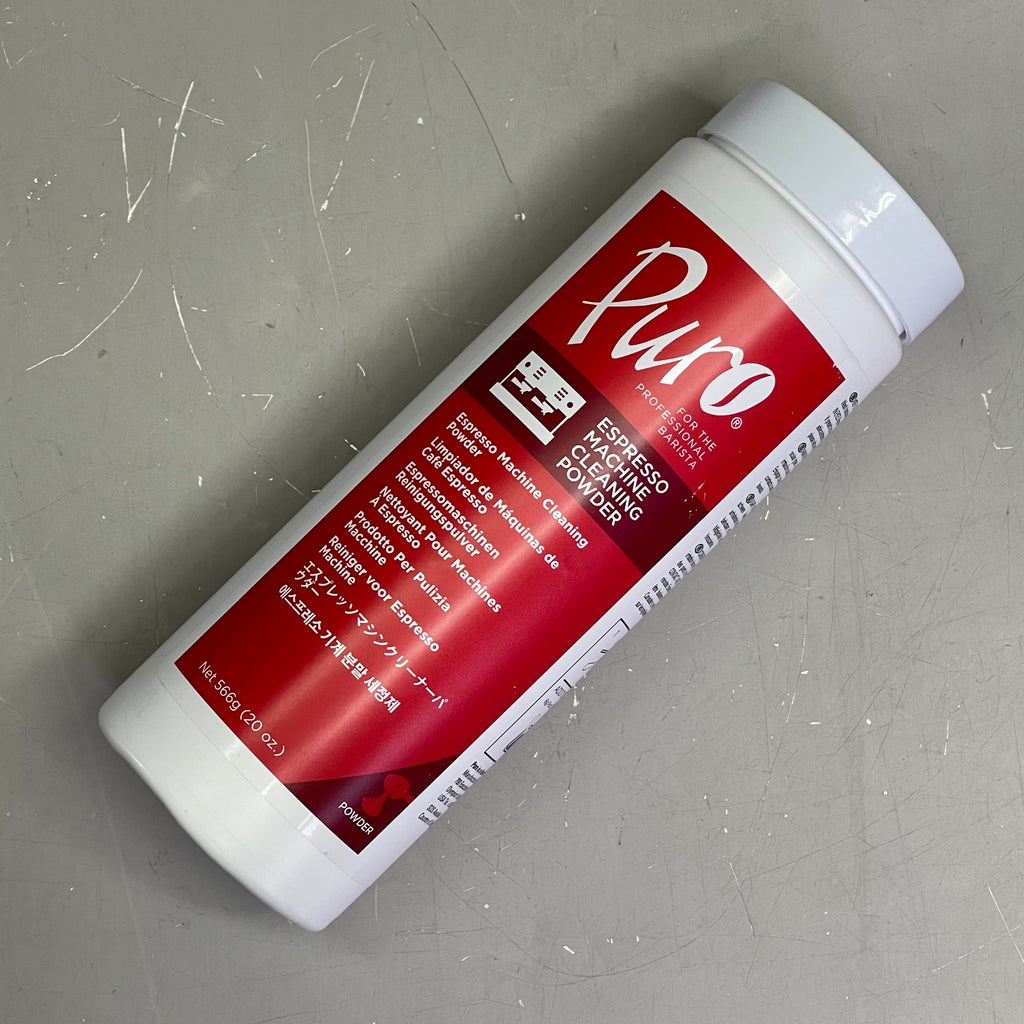PURO CAFF Espresso Machine Cleaning Powder For Airpots 20 oz White 18-P20