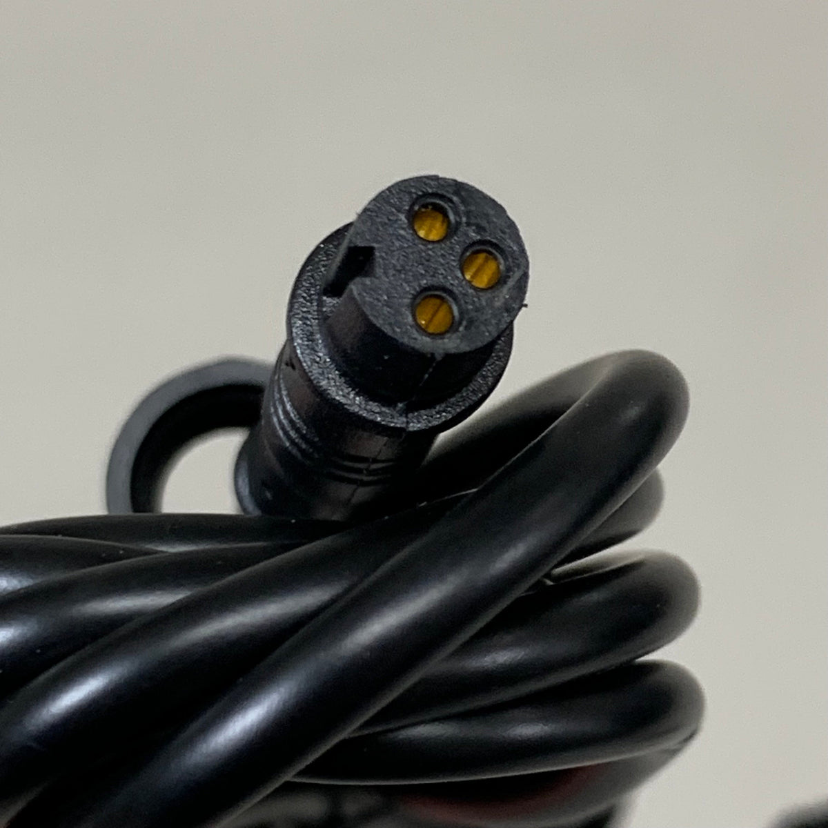 GENSSI (2 PACK) LED Rock Lights Wire Extension 3 Pin  8ft Black 8FT-STND-EXT