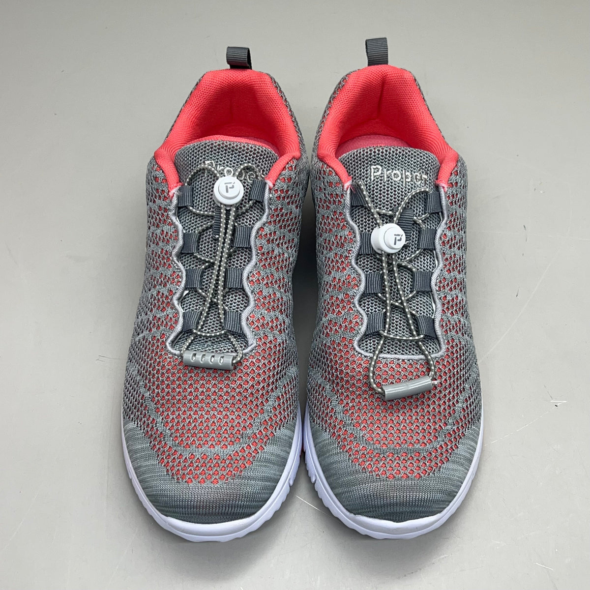 PROPET Travel Walker Evo Shoe Women's Sz 10 Width M(B) Coral/Grey WAT062M