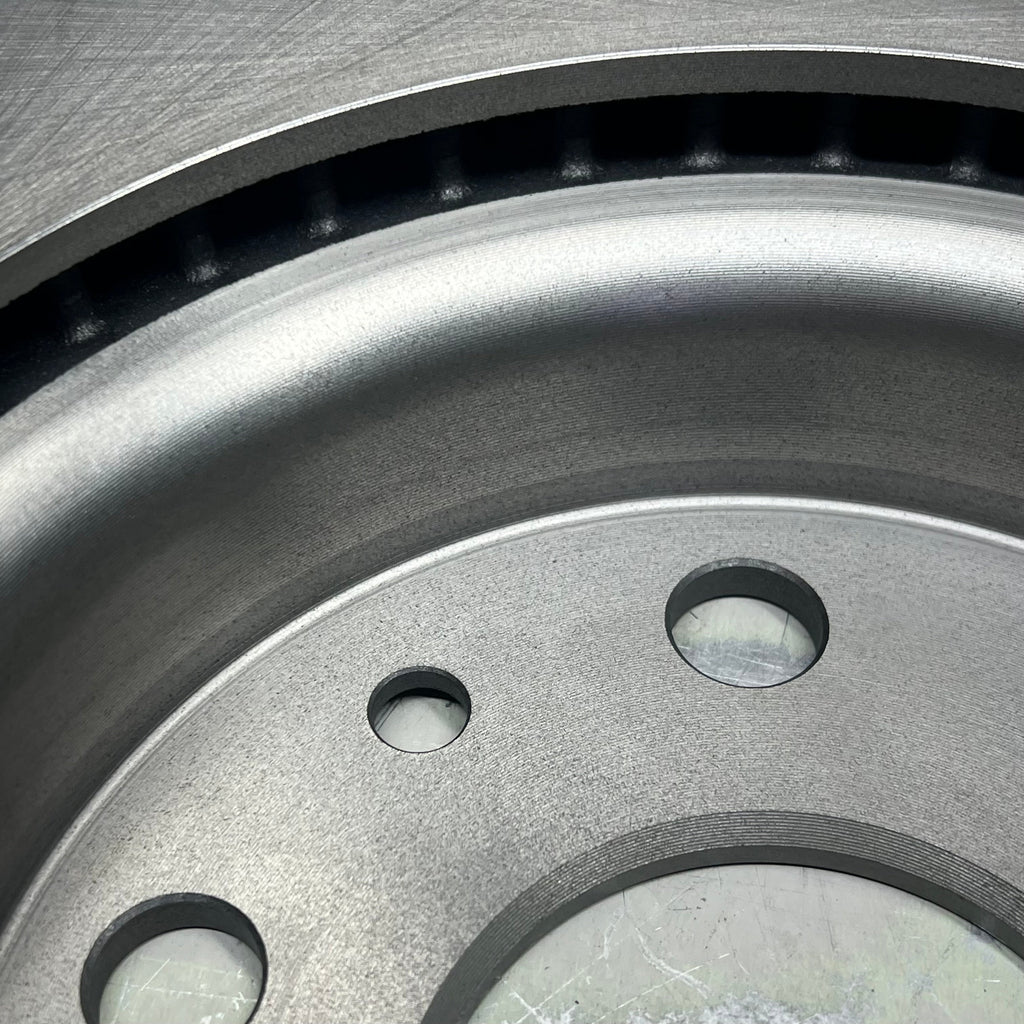 BPROAUTO Painted Brake Disc Rotor Front For 2018-2024 Jeep Wrangler Silver 1BP00098AA