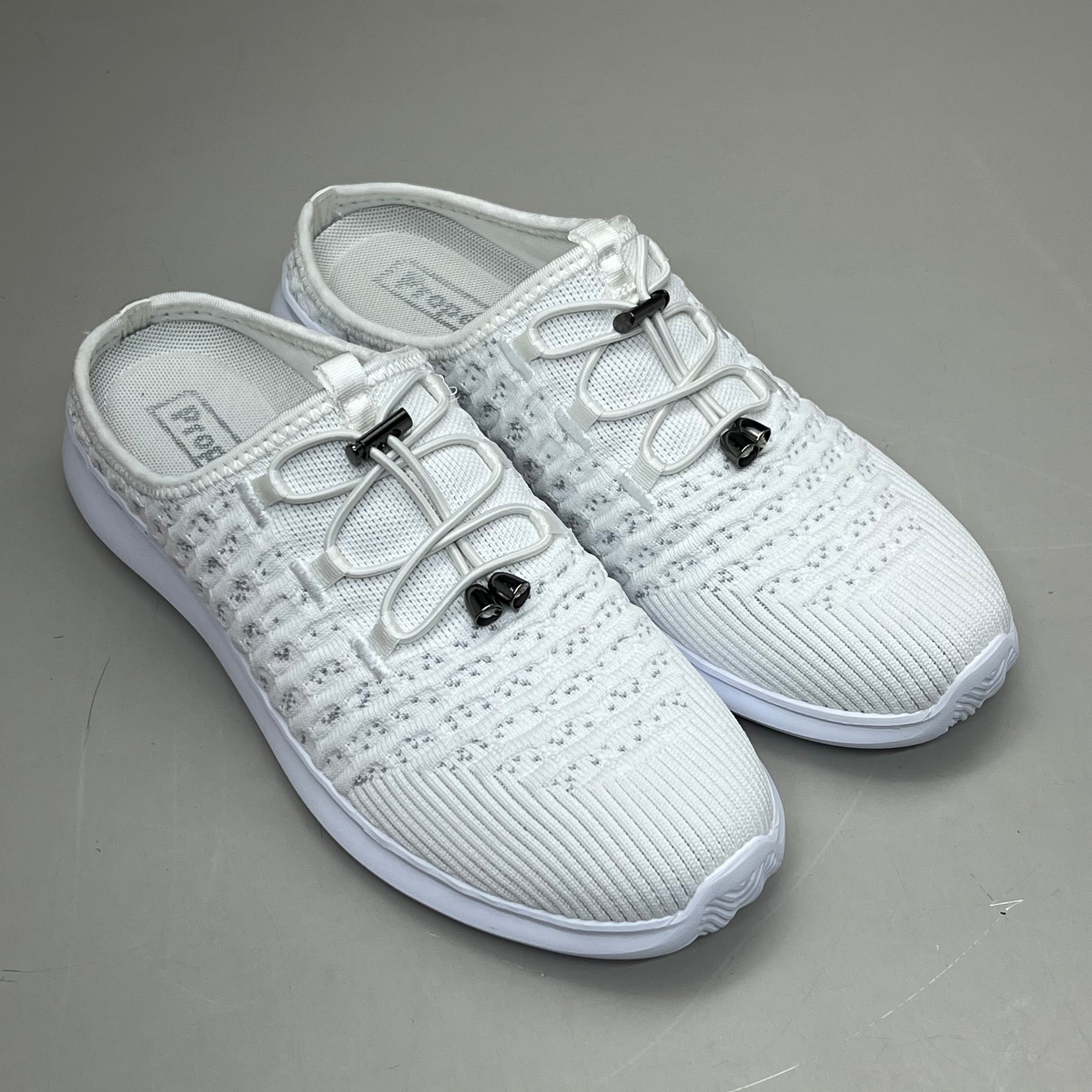 PROPET Travel Bound Slide Remove Footbed Women's Sz 10 M(B) White Daisy WAT031M
