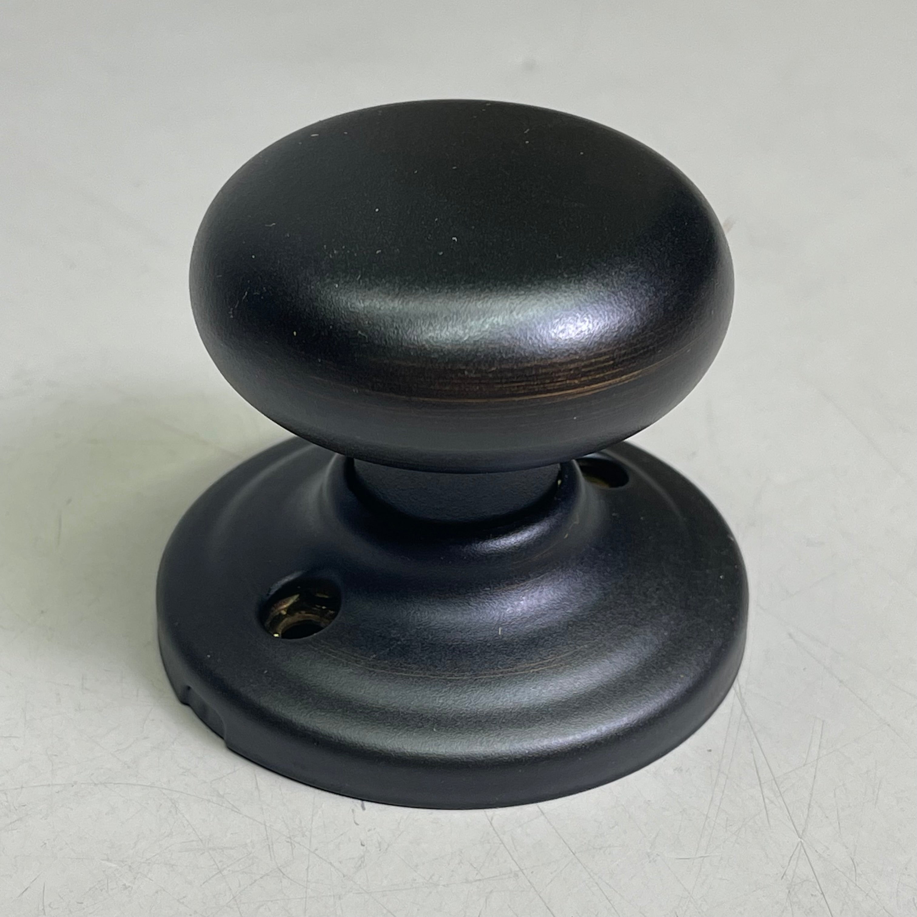 KWIKSET Hancock Interior Passage Door Knob Set Venetian Bronze 99689-007