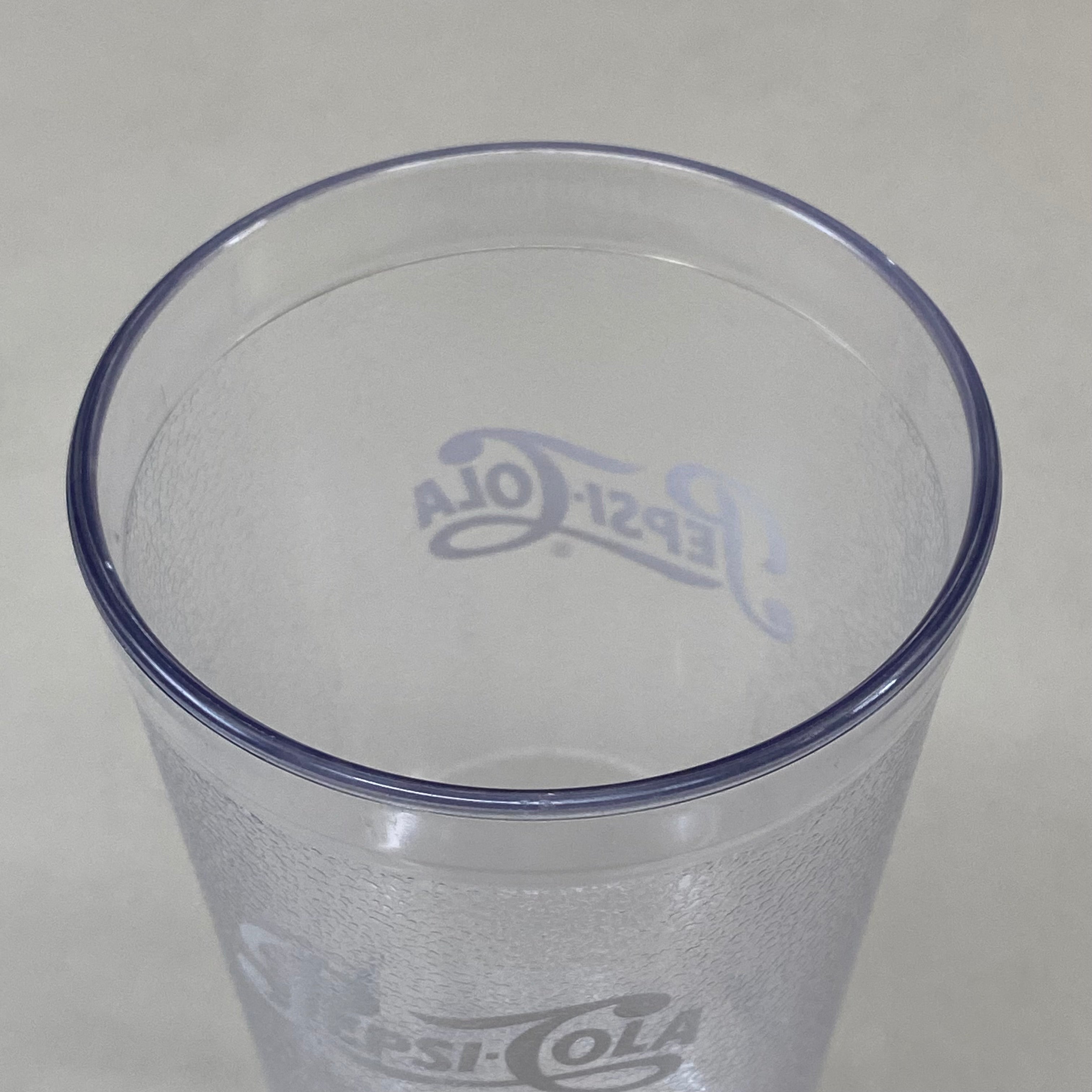 CFS BRANDS (6 Pack) Pepsi Script Tumbler Cups 20oz Clear 5220841C2