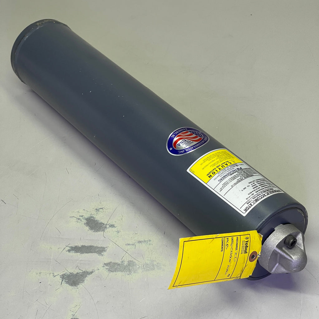 TOBUL FREUDENBERG Hydraulic Accumulator Repairable Piston Type Grey 047AT30-8-6215
